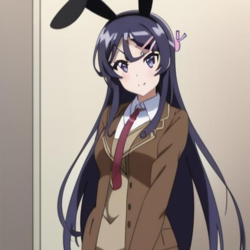 𝑴𝒂𝒊 𝑺𝒂𝒌𝒖𝒓𝒂𝒋𝒊𝒎𝒂🌓 ✨icons Rockty✨ | Manga anime girl, Cute anime  character, Bunny girl